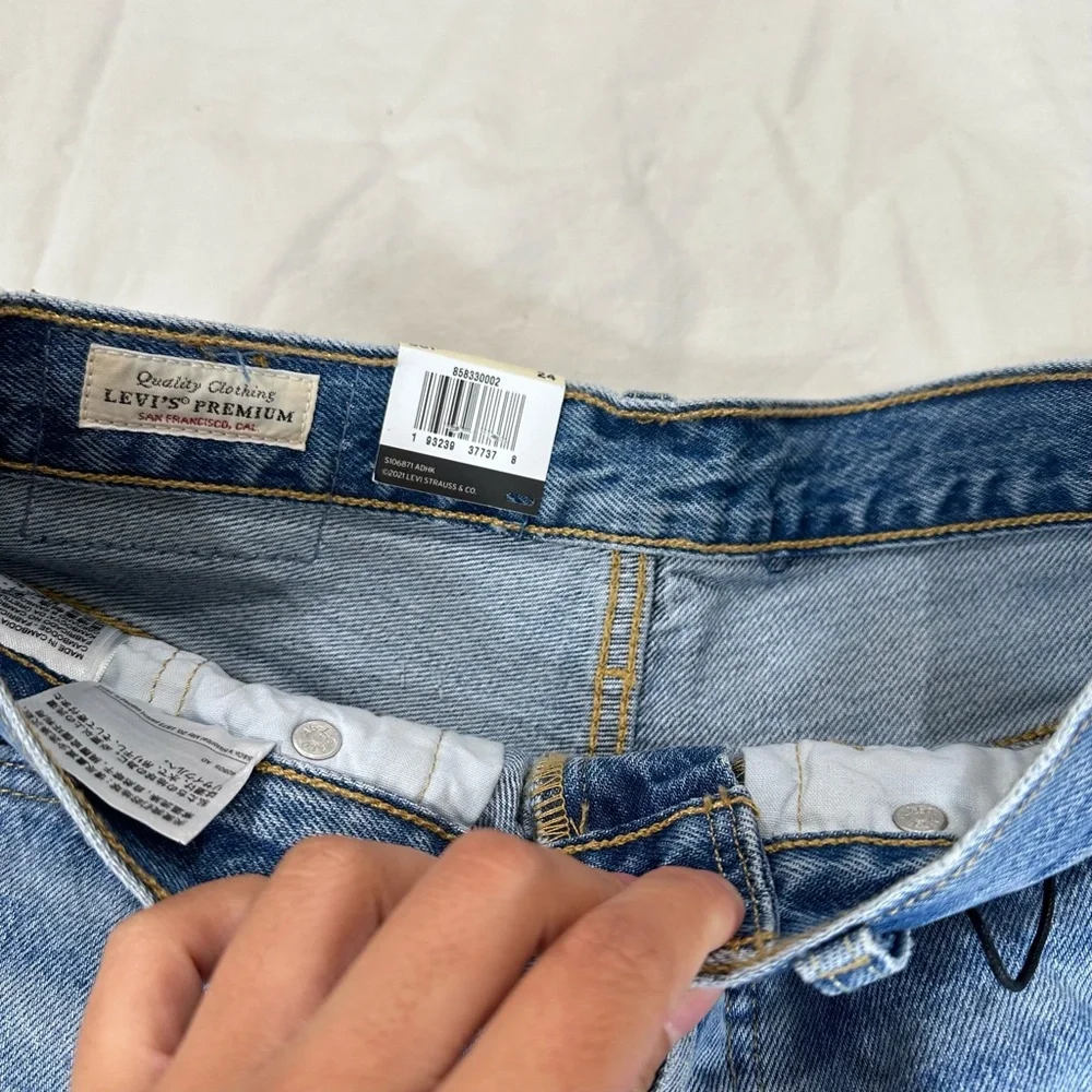 LEVI'S LUXOR STREET 501 MID THIGH SHORTS